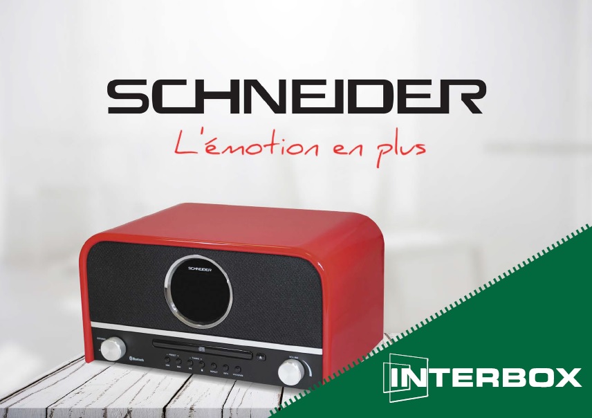 Schneider incorpora al catálogo de Interbox su gama de sonido y audiovisual