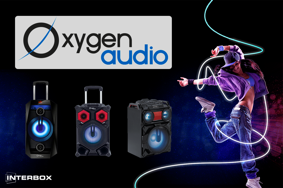 Las mejores opciones de sonido están en Interbox de la mano de Oxygen Audio